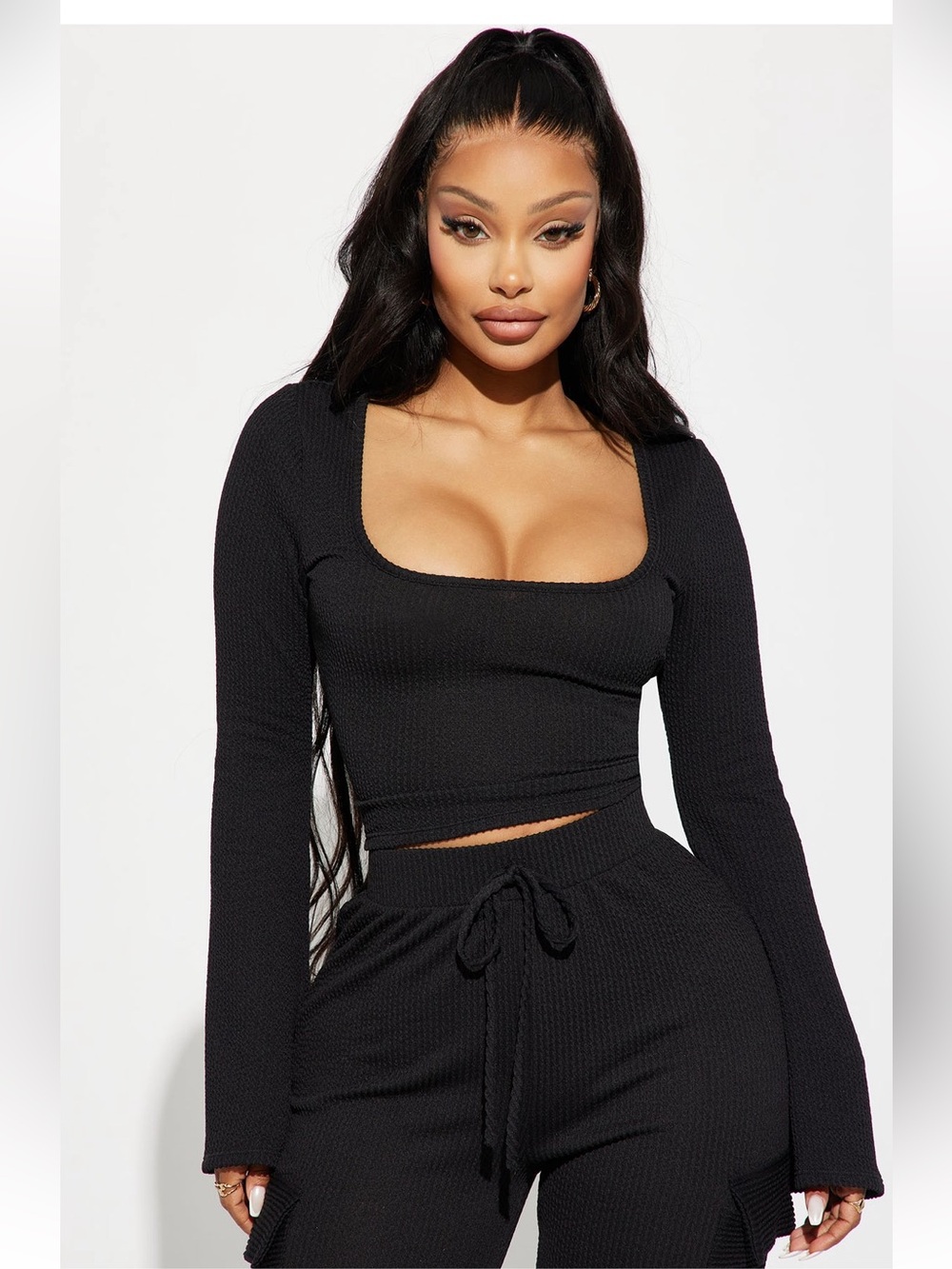 NEW🔥✨FASHION NOVA: Nobody Like Me - Ribbed Scoop Neck Crop Top